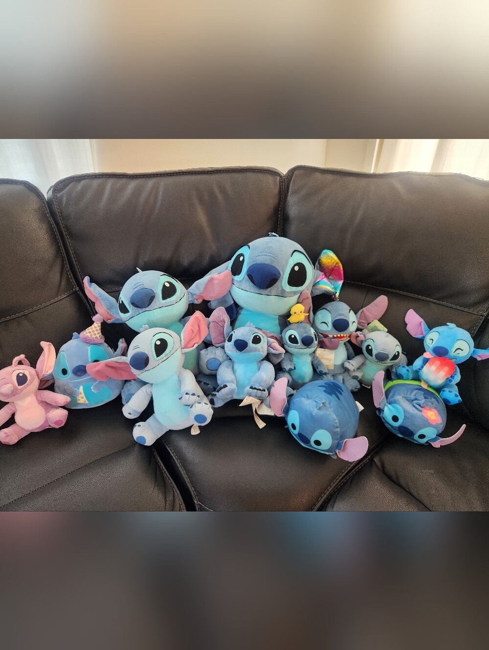 12 Disney Stitch Plush Smoke Free/Pet Free Home